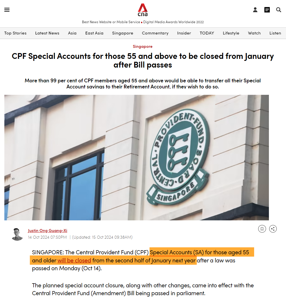 CNA Article on CPF - RWP